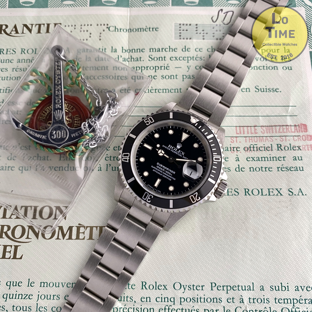 Rolex Submariner 16610 NOS B/P
