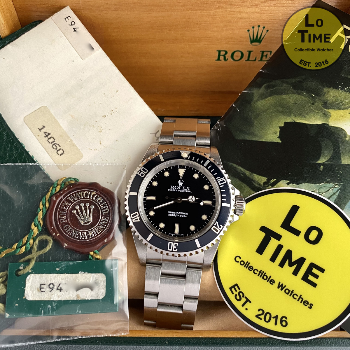 Rolex Submariner 14060 B/P