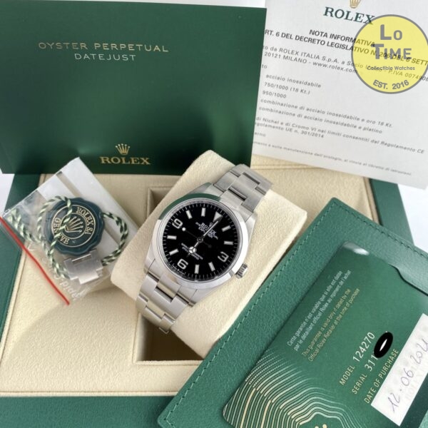 Rolex Explorer I 124270 B/P
